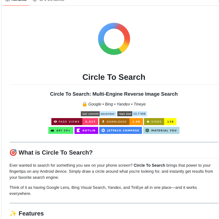 Aks Labs Circletosearch screenshot