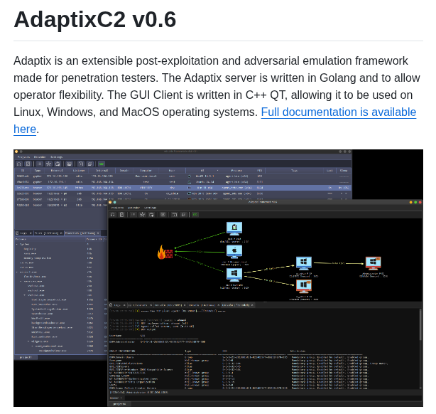 Adaptix Framework Adaptixc2 screenshot