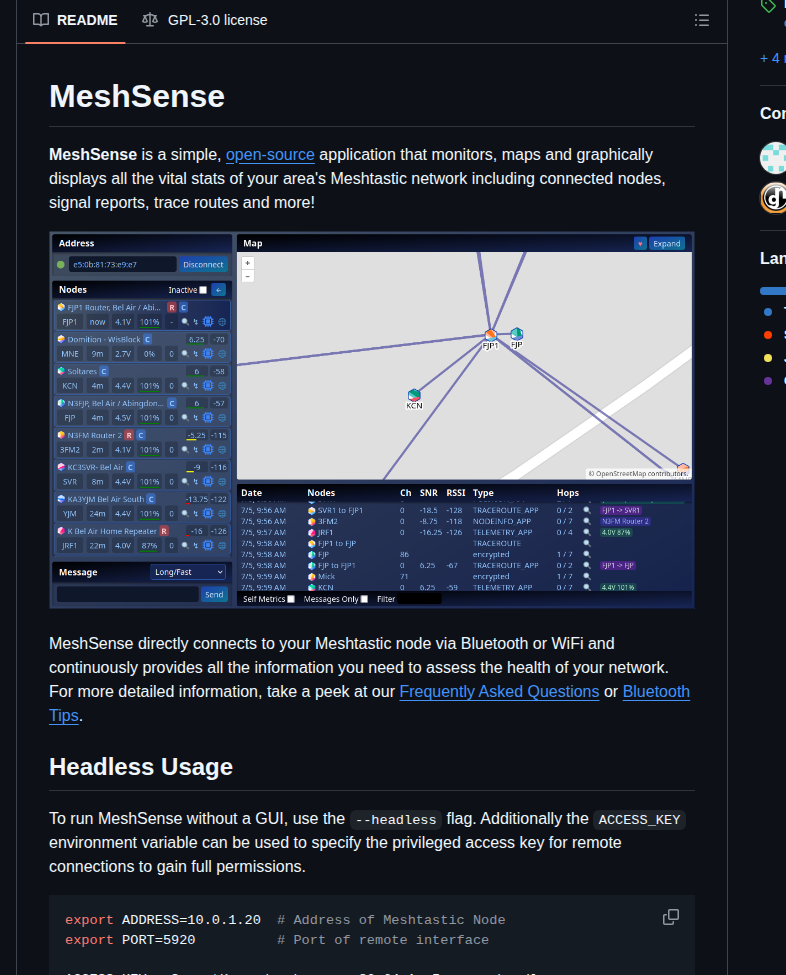 Affirmatech Meshsense screenshot