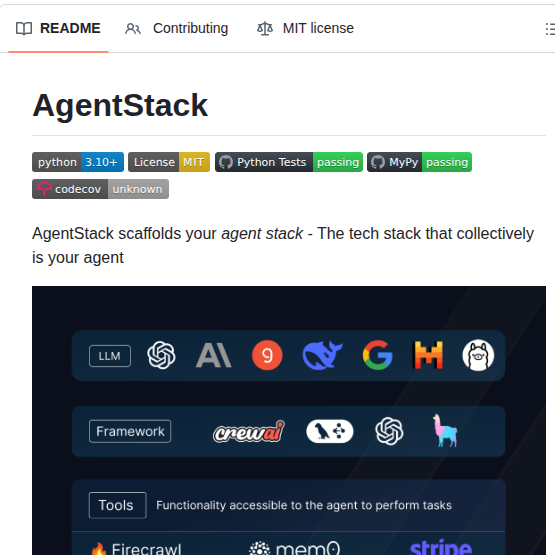 Agentops Ai Agentstack screenshot