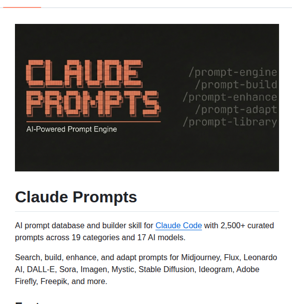 Agricidaniel Claude Prompts screenshot