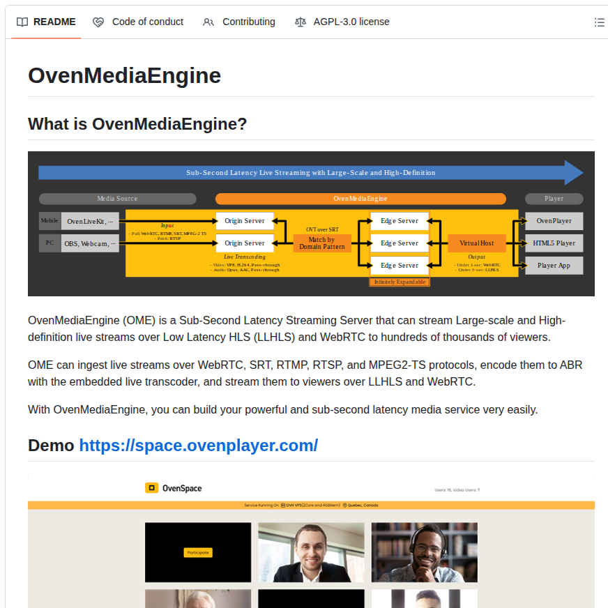 Airensoft Ovenmediaengine screenshot