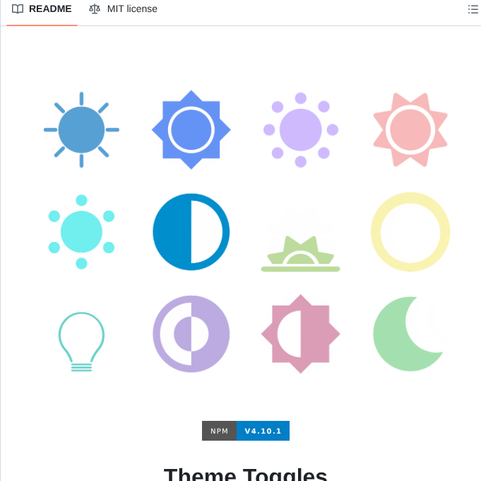Alfiejones Theme Toggles screenshot