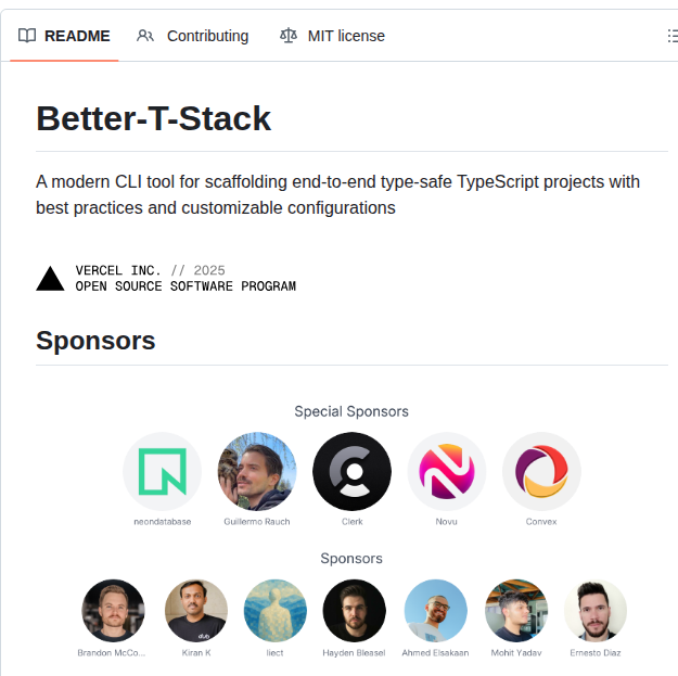 Amanvarshney01 Create Better T Stack screenshot