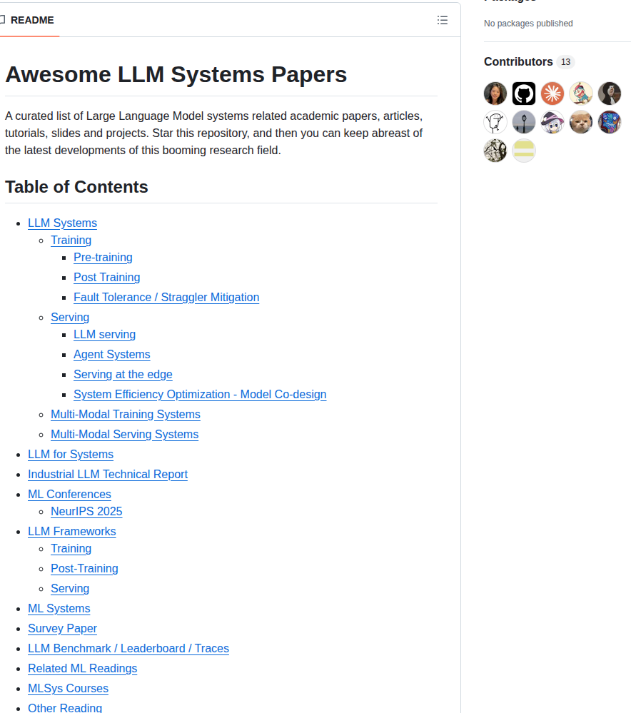 Amberljc Llmsys Paperlist screenshot