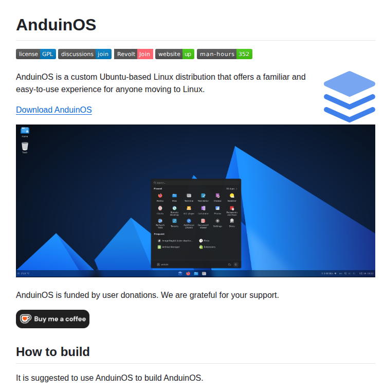 Anduin2017 Anduinos screenshot