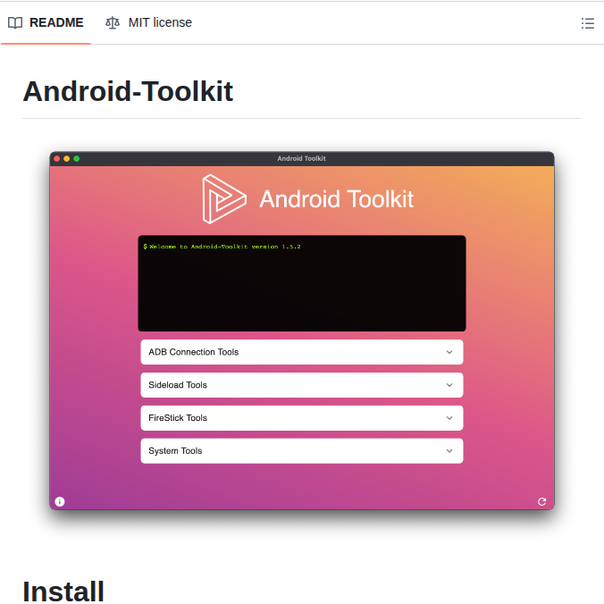 Anthonygress Android Toolkit screenshot