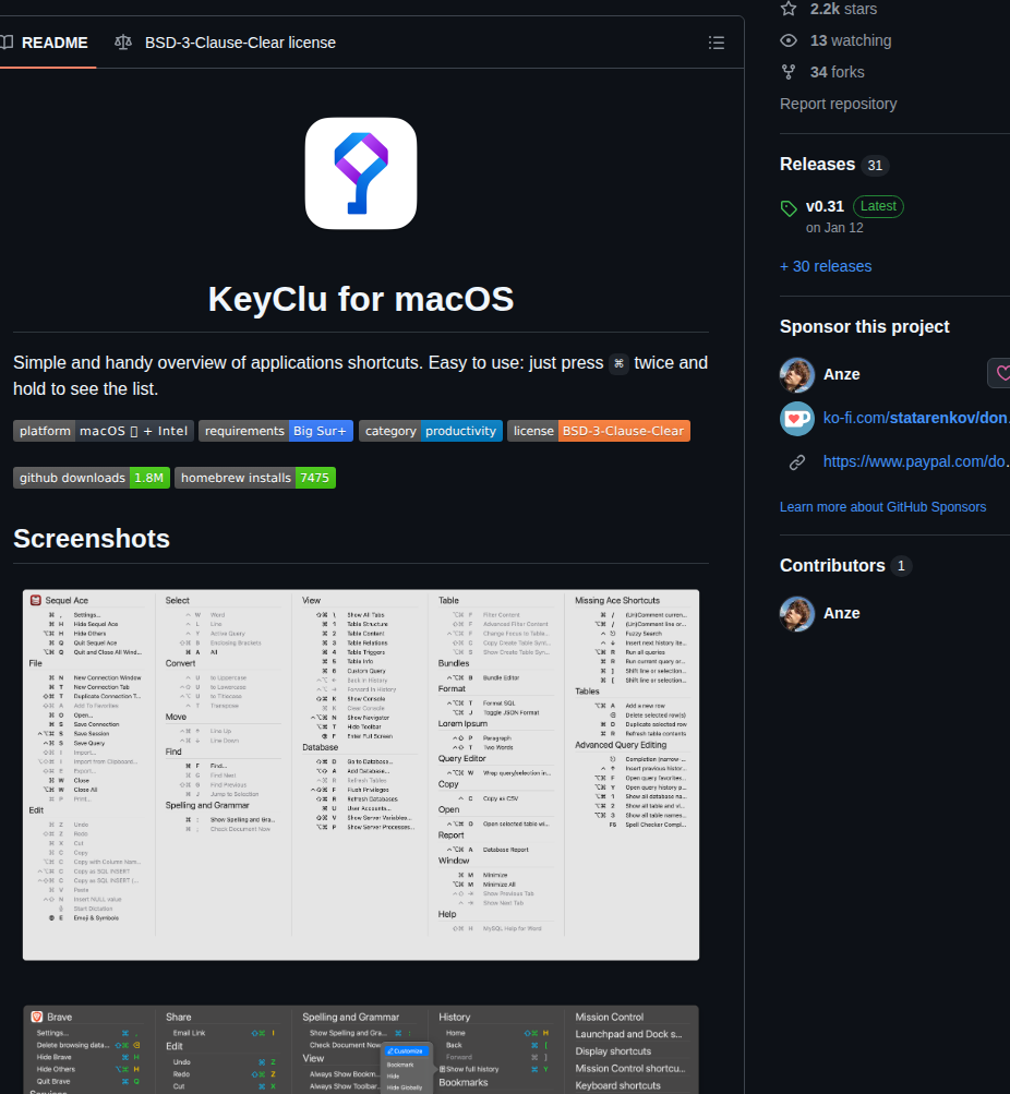 Anze Keyclucask screenshot