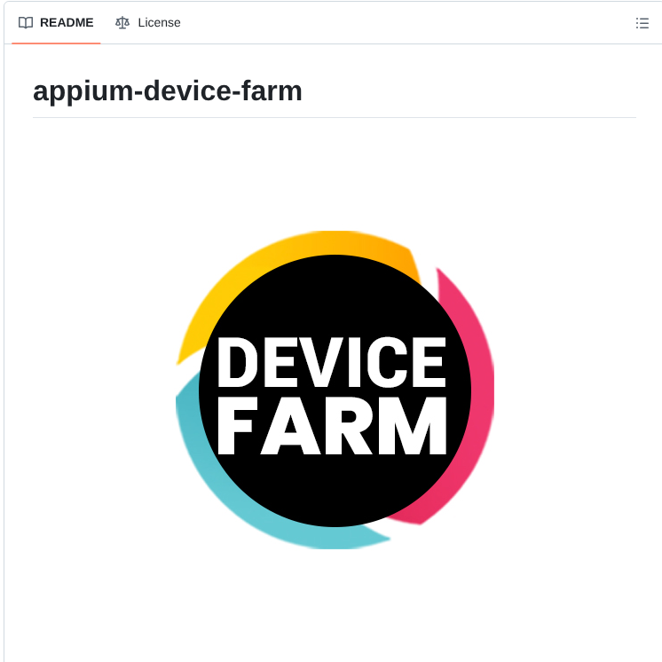 Appiumtestdistribution Appium Device Farm screenshot