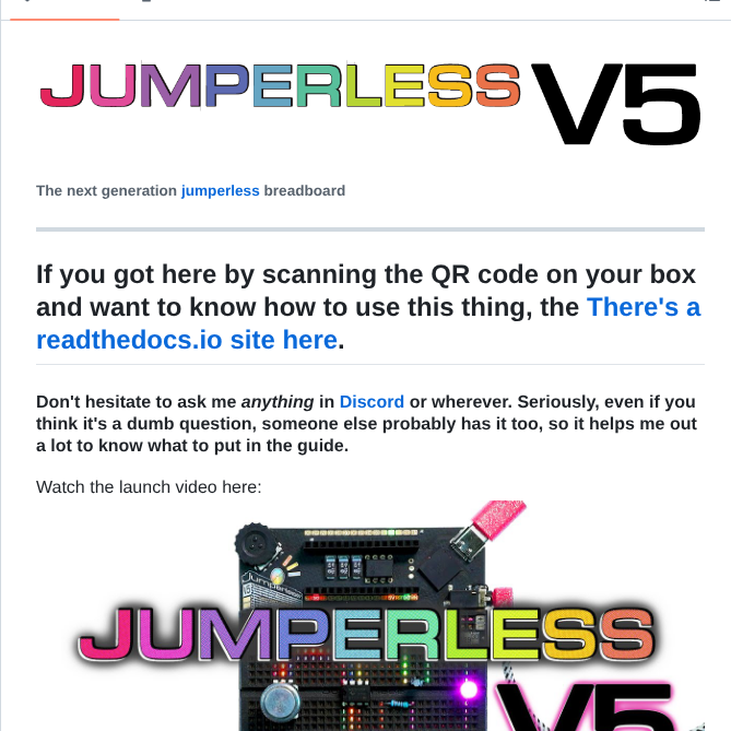 Architeuthis Flux Jumperlessv5 screenshot