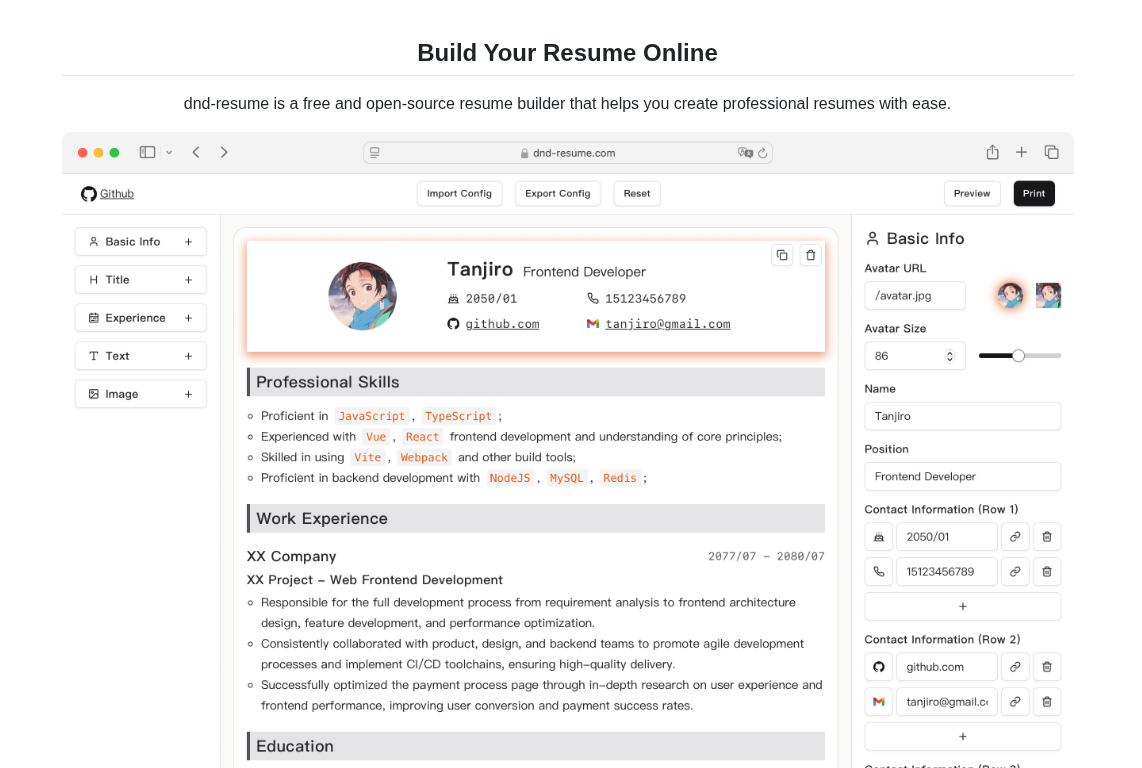 Arman19941113 Dnd Resume screenshot