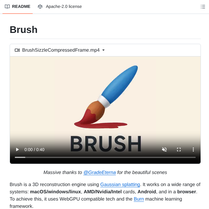 Arthurbrussee Brush screenshot