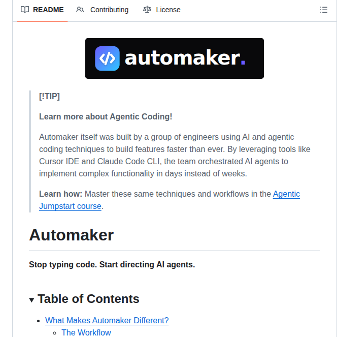 Automaker Org Automaker screenshot