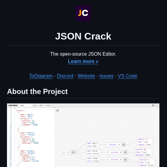 Aykutsarac Jsoncrack.com screenshot