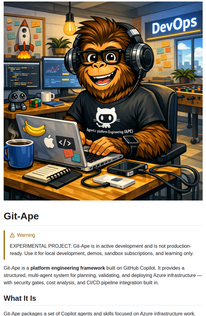 Azure Git Ape screenshot