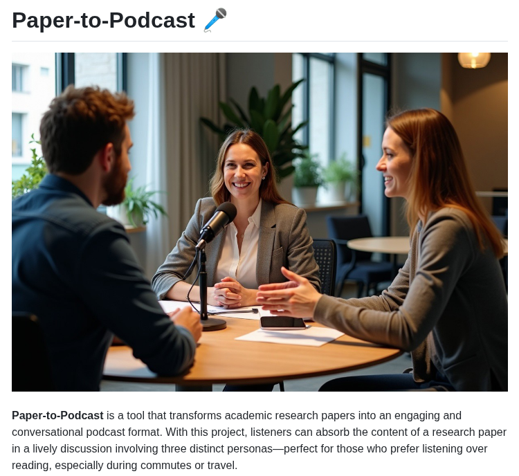Azzedde Paper_to_podcast screenshot