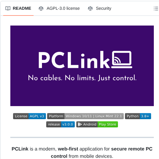 Bytedz Pclink screenshot