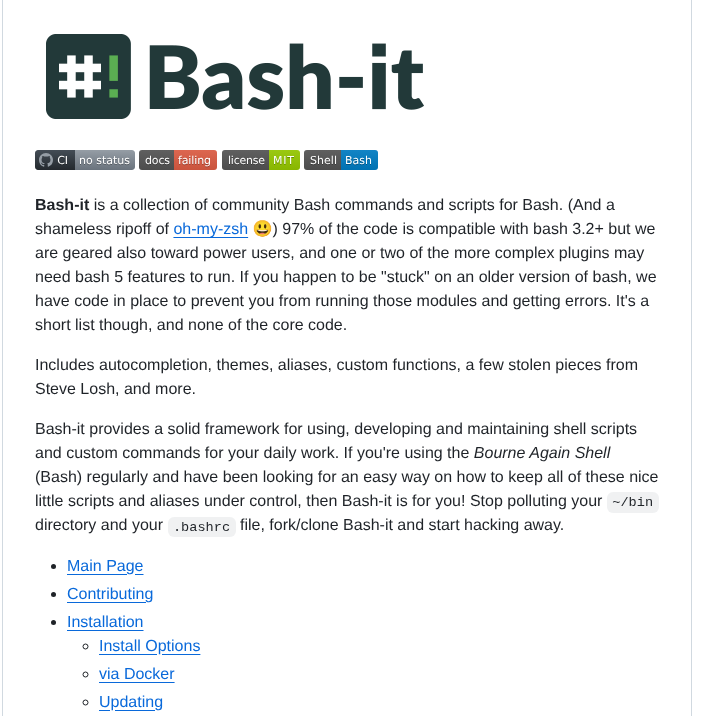 Bash It Bash It screenshot