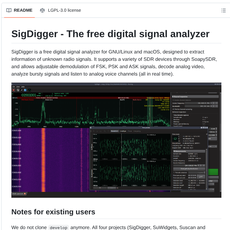 Batchdrake Sigdigger screenshot