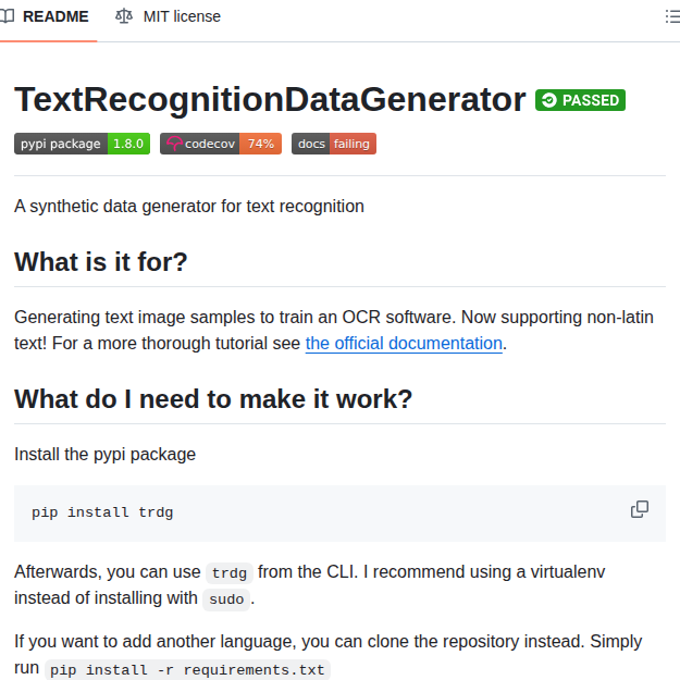 テキスト認識の学習データ、手動生成から解放された