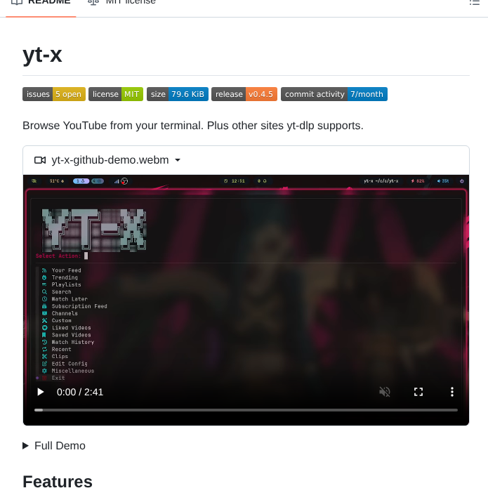 Benexl Yt X screenshot