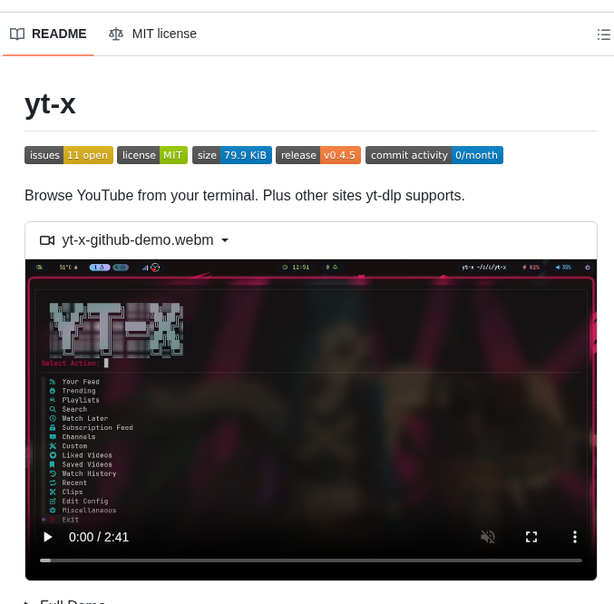 Benexl Yt X screenshot