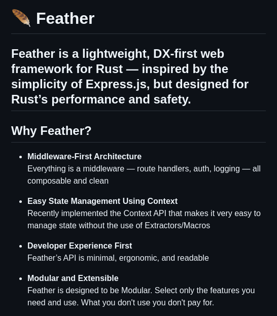 Bersisse Feather screenshot