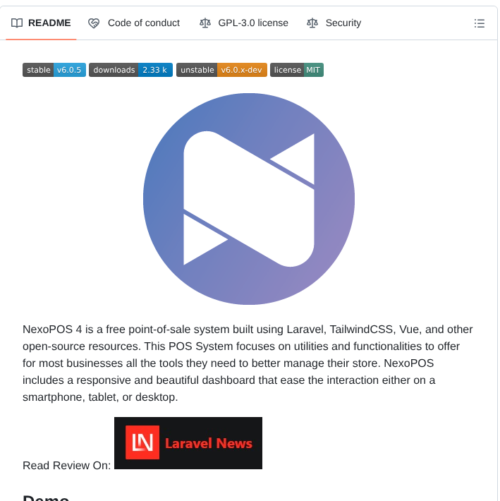 Blair2004 Nexopos screenshot