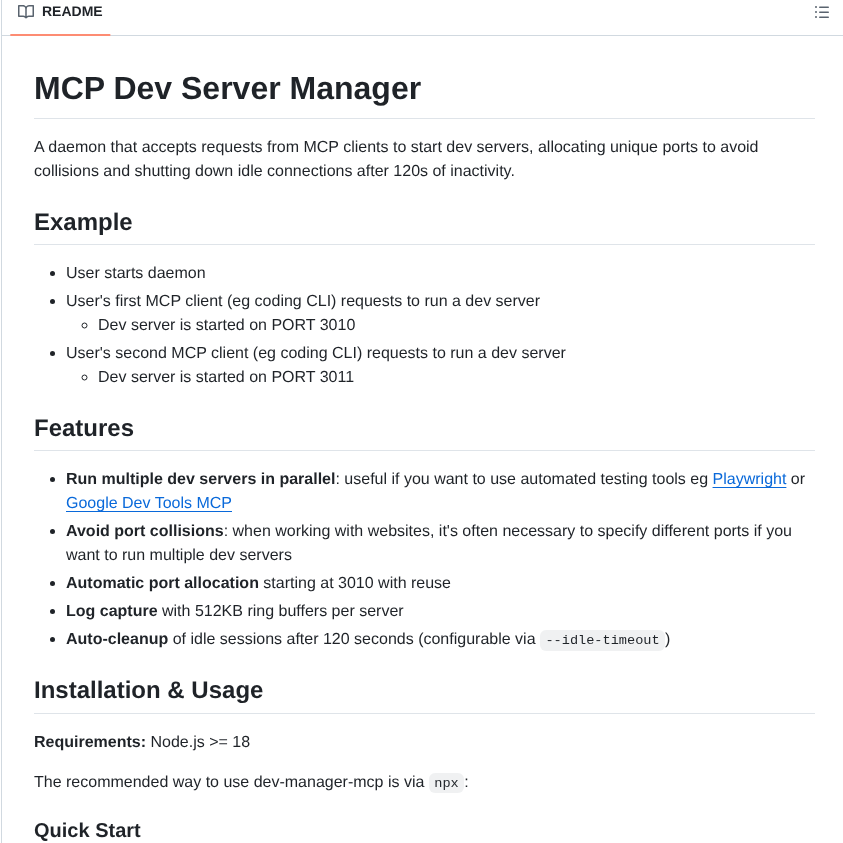Bloopai Dev Manager Mcp screenshot