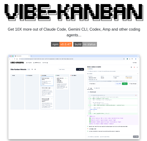 Bloopai Vibe Kanban screenshot