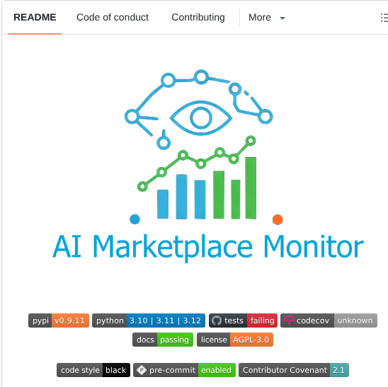 Bopeng Ai Marketplace Monitor screenshot