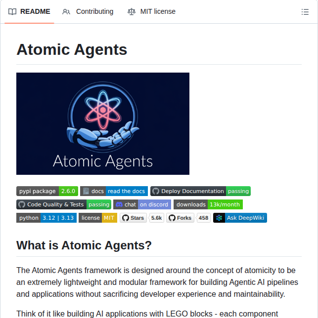 Brainblend Ai Atomic Agents screenshot