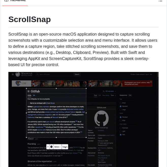 Brkgng Scrollsnap screenshot