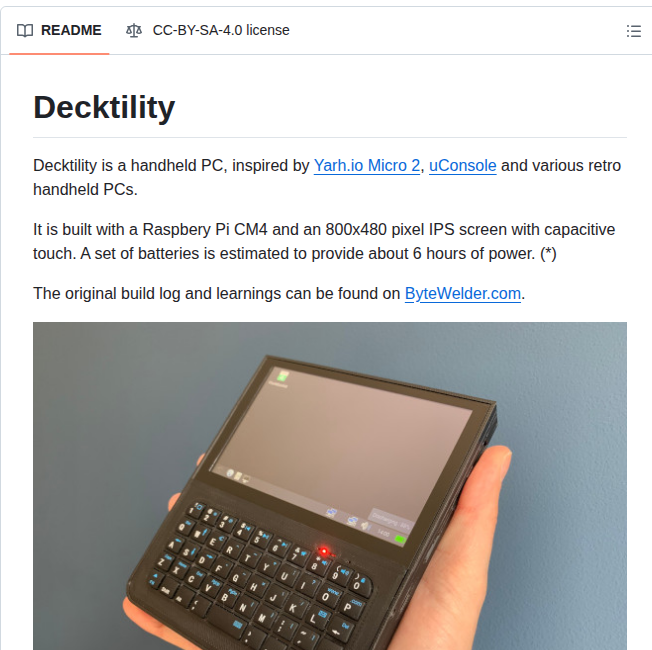 Bytewelder Decktility screenshot