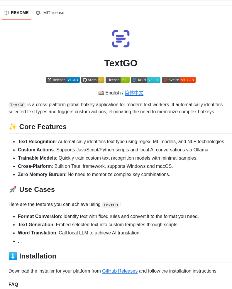 C5h12o5 Textgo screenshot