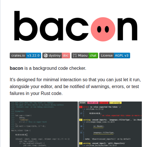 Canop Bacon screenshot