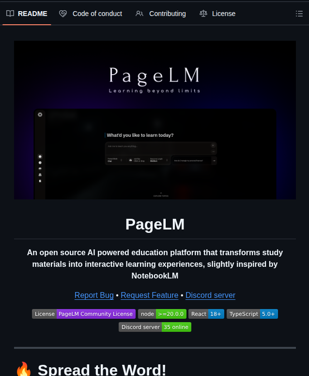 Caviraoss Pagelm screenshot