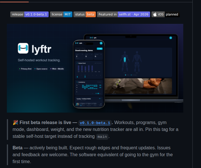 Cawlumm Lyftr screenshot