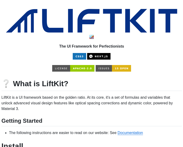 Chainlift Liftkit screenshot