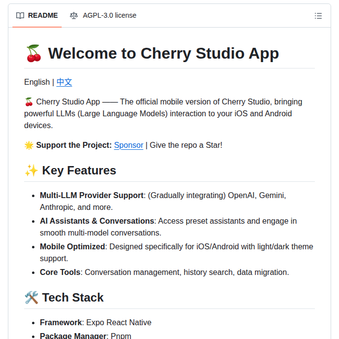 Cherryhq Cherry Studio App screenshot
