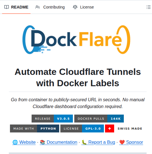 Chrispybacon Dev Dockflare screenshot