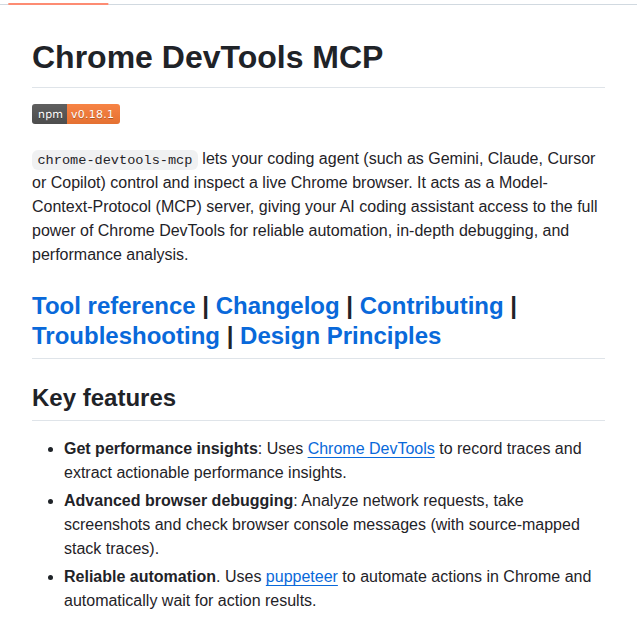 Chromedevtools Chrome Devtools Mcp screenshot