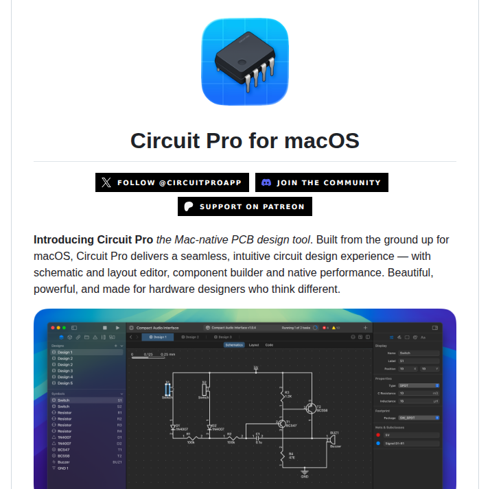 Circuitproapp Circuitpro screenshot