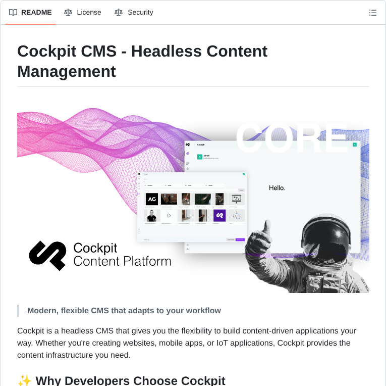 Cockpit Hq Cockpit screenshot