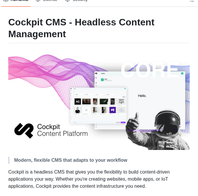 Cockpit Hq Cockpit screenshot