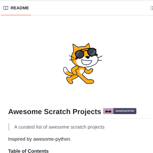 Codelabclub Awesome Scratch Projects screenshot