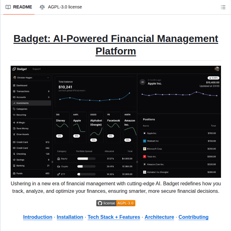 Codehagen Badget screenshot