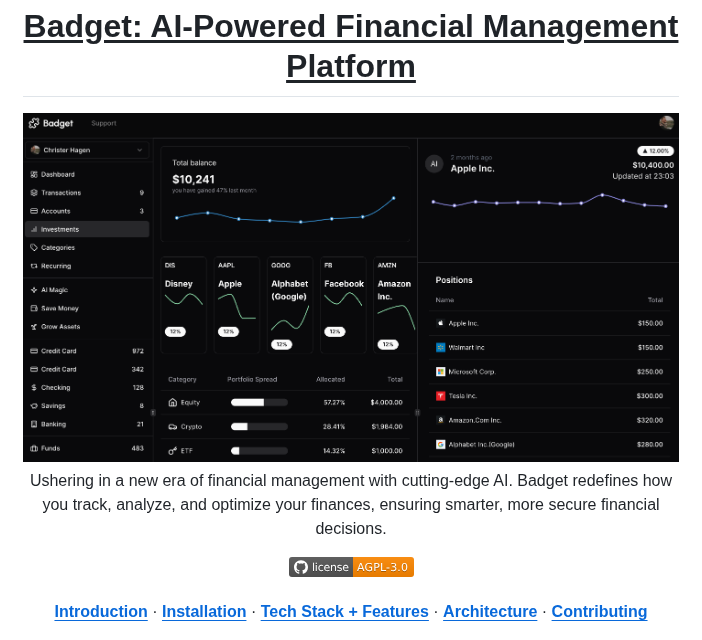 Codehagen Badget screenshot