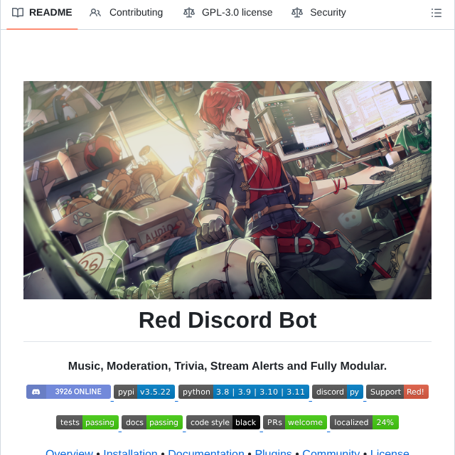 Cog Creators Red Discordbot screenshot