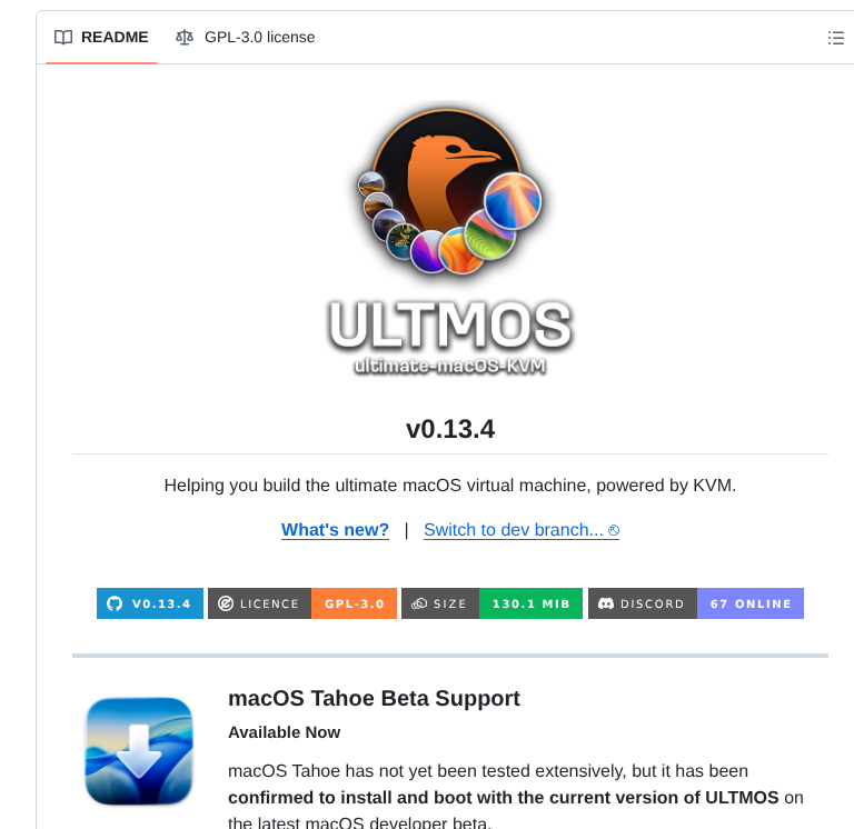 Coopydood Ultimate Macos Kvm screenshot